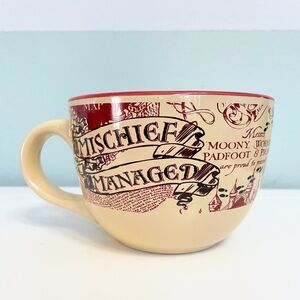 Harry potter the marauders map cup for soup or coffee